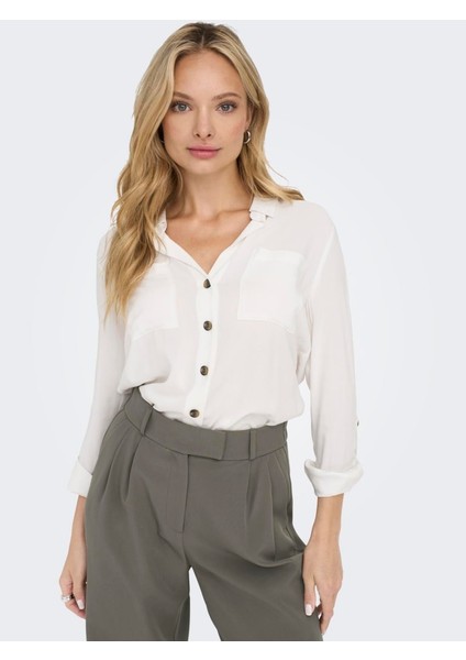 Onlyasmın L/s Wvn Kadın Gömlek