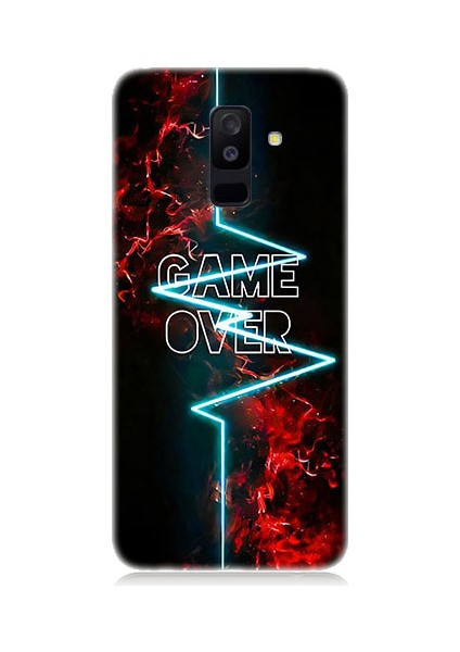 Samsung Galaxy A6 Plus Uyumlu Oyun Bitti Desenli Silikon Kılıf