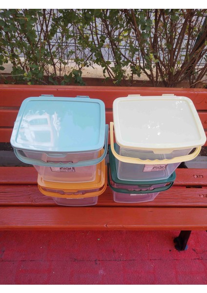 2 Adet Şeffaf Deterjan Kovası 6 Litre Çok Amaçlı Kutu fiyatları