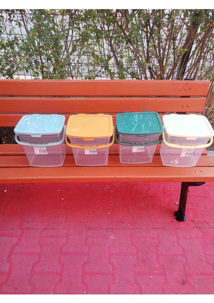 2 Adet Şeffaf Deterjan Kovası 6 Litre Çok Amaçlı Kutu fırsatları