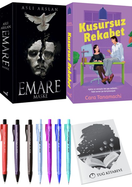 Kusursuz Rekabet ve Emare Maske Aslı Arslan 2'li Set + Hediyeli