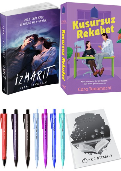 Kusursuz Rekabet ve Ephesus Yayınları Izmarit Cemal Latifoğlu 2li Set + Hediyeli