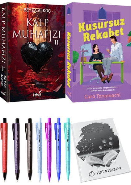Kusursuz Rekabet ve Kalp Muhafızı 2 Beyza Alkoç 2'li Set + Hediyeli