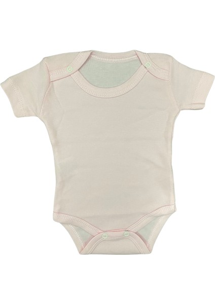 Yarım Kollu Badi - Pembe