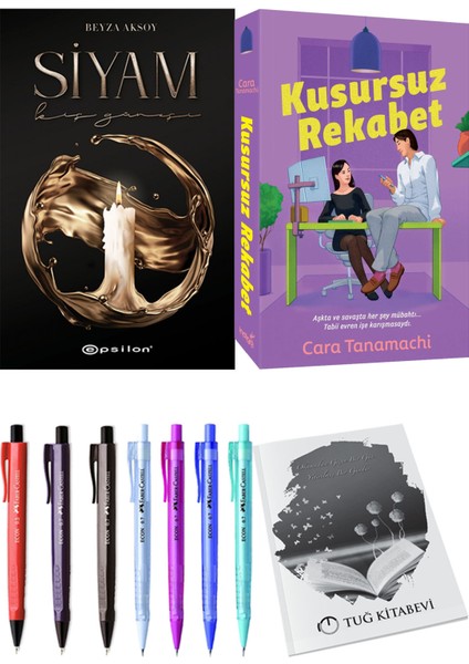Kusursuz Rekabet ve Epsilon Yayınevi Siyam 1 Beyza Aksoy 2li Set + Hediyeli