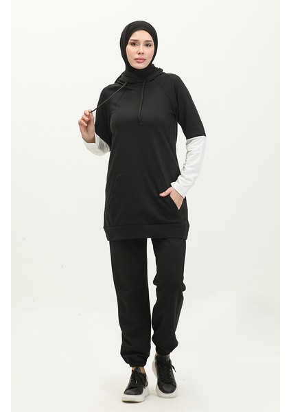 Ikili Eşofman Takım 23060-01 Siyah fiyatları