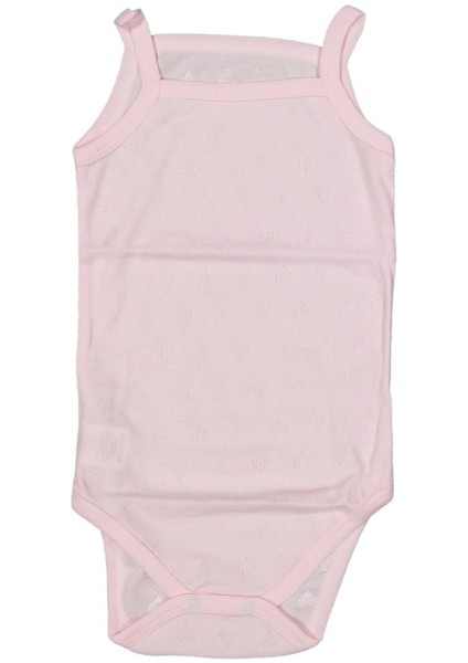 Kalpli Ip Askılı Badi - Pembe