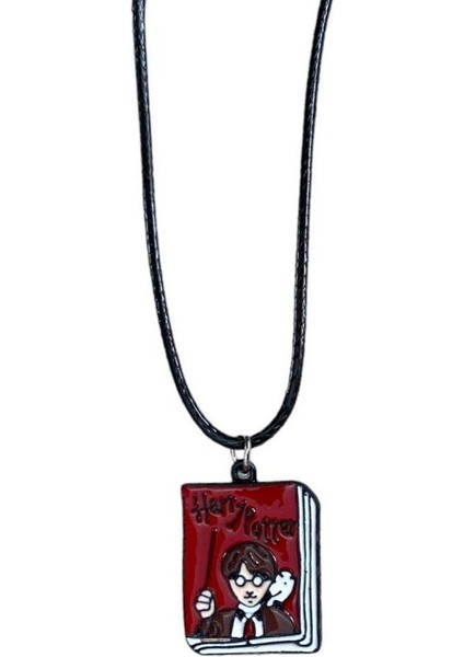 Harry Potter Kitap Şeklinde Mineli Kolye - Renkli ve Eğlenceli Tasarım fiyatları