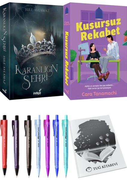 Kusursuz Rekabet ve Karanlığın Şehri 1 Şule Avlamaz 2'li Set + Hediyeli
