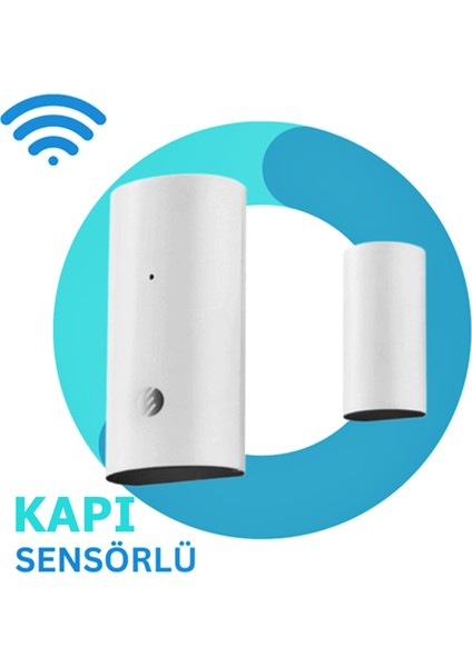 Kapı Pencere Manyetik Wi-Fi Sensör Akıllı Ev Güvenliği - Kablosuz SL-EG05