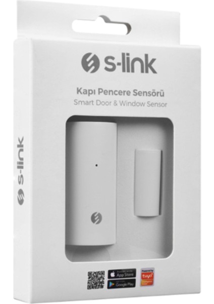 Kapı Pencere Manyetik Wi-Fi Sensör Akıllı Ev Güvenliği - Kablosuz SL-EG05