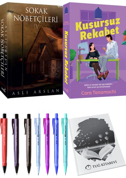 Kusursuz Rekabet ve Sokak Nöbetçileri 4 Aslı Arslan 2'li Set + Hediyeli