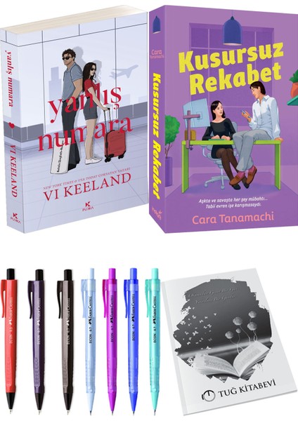 Kusursuz Rekabet ve Yanlış Numara Vı Keeland 2li Set + Hediyeli