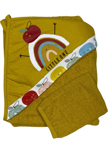 Little One Havlu Silgi 80X80 cm - Sarı