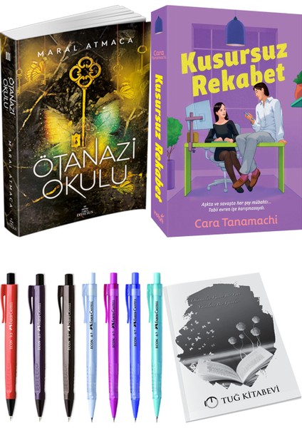 Kusursuz Rekabet ve Ephesus Yayınları Ötanazi Okulu 3 Maral Atmaca 2li Set