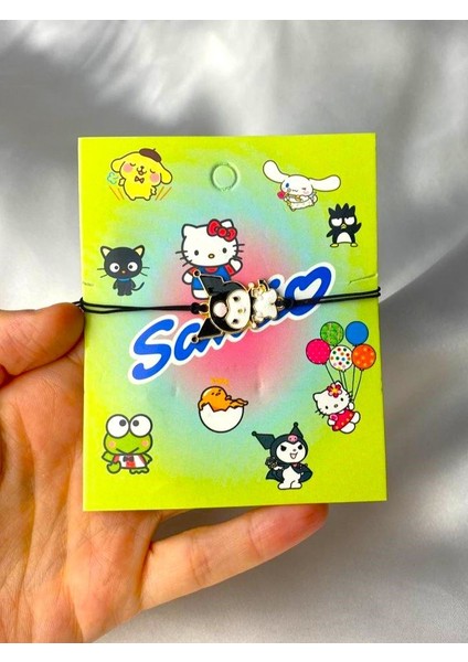 Renkli Kuromi - Ayarlanabilir Ipli Bileklik fiyatları