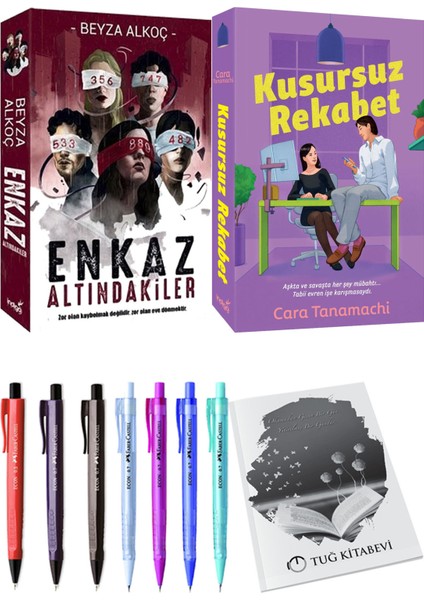 Kusursuz Rekabet ve Enkaz Altındakiler 1 Beyza Alkoç 2'li Set + Hediyeli