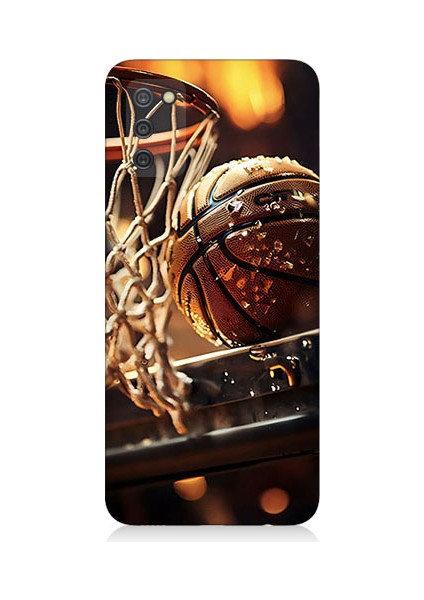 Samsung Galaxy A02S Uyumlu Uzay Iskeleti Desenli Silikon Kılıf