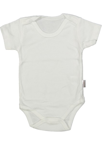 Yarım Kollu Badi - Krem