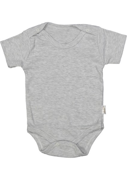 Yarım Kollu Badi - Gri