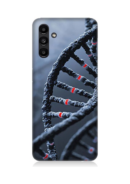 Samsung Galaxy A13 Uyumlu Dna Sarmalı Desenli Silikon Kılıf