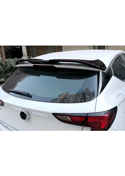 Opel Astra K Yarasa Spoiler Plastik Piano Black Boyalı