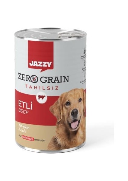 Zero Grain Yetişkin Köpek Etli 380 gr