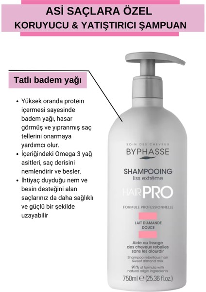 Hair Pro Asi Saçlara Özel Koruyucu ve Yatıştırıcı Şampuan 750ml