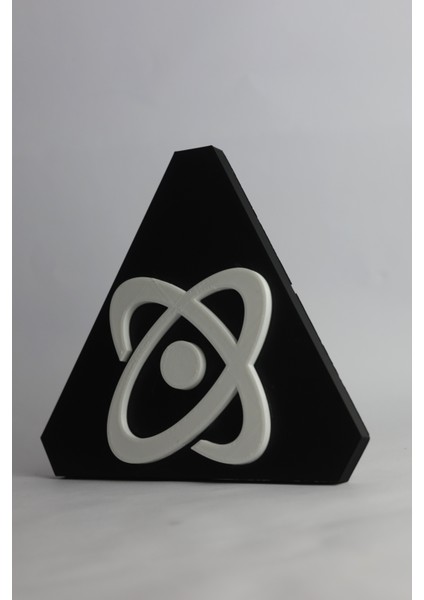 Atom Dekoratif - 3 Boyutlu Tabela 17 cm