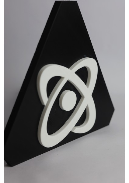 Atom Dekoratif - 3 Boyutlu Tabela 17 cm