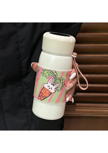 Güzel Görünümlü ve Basit Kore Tarzı Niş Çay ve Su Ayırma Çay Bardağı ile Taşınabilir Düşme Önleyici Sevimli Fincan (Yurt Dışından)