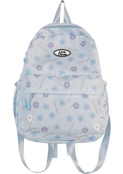 Küçük Taze Okul Çantası Sevimli Çiçek Sırt Çantası Ins Kız Japon Sevimli Küçük Çiçek Öğrenci Sırt Çantası (Yurt Dışından)