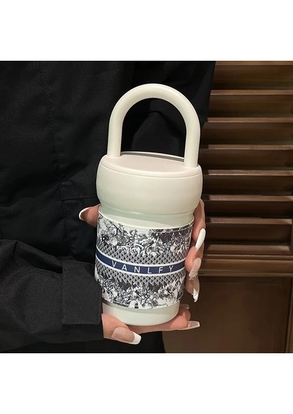 Kadınlar Için Paslanmaz Çelik Termos Bardak, Iyi Görünüme Sahip Basit Niş Üst Düzey Doğrudan Içme Bardağı Su Bardağı (Yurt Dışından)