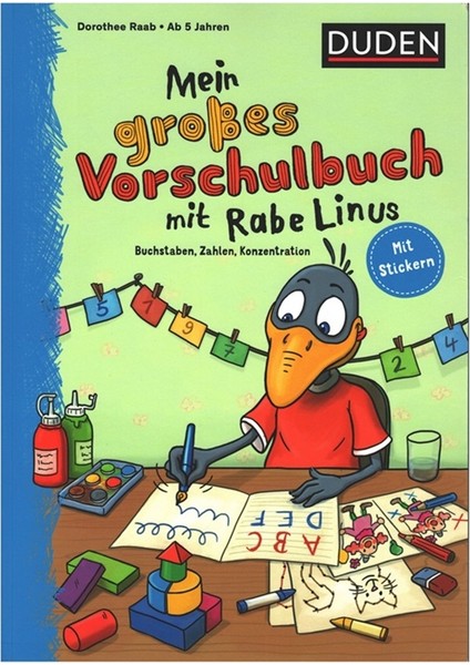 Mein Großes Vorschulbuch Mit Rabe Linus - Dorothee Raab