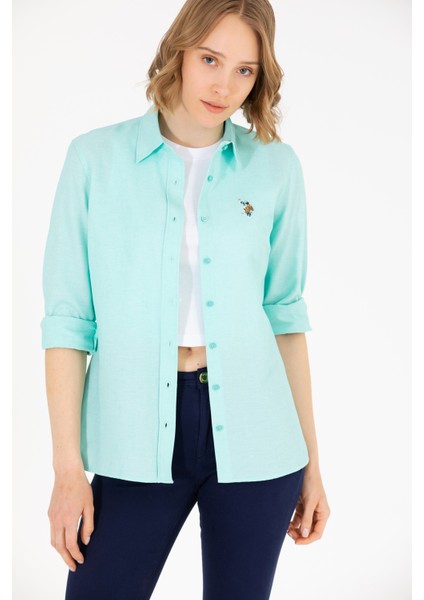 Kadın Mint Gömlek Basic 50262888-VR090 fiyatları