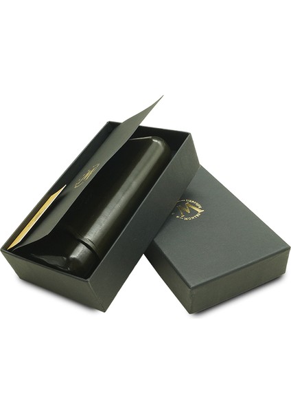 Gerçek Deri El Yapımı Puro Kılıfı Üçlü (52 Ring) Jaen modelleri