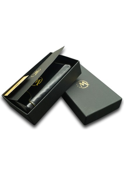 Gerçek Deri El Yapımı Puro Kılıfı Üçlü (52 Ring) Dark modelleri