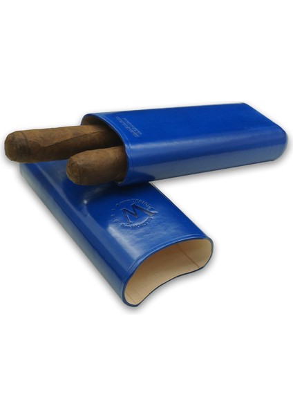 Gerçek Deri El Yapımı Puro Kılıfı Ikili (65 Ring) Monaco fiyatları