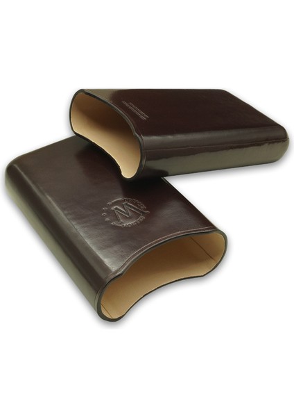 Gerçek Deri El Yapımı Puro Kılıfı Üçlü (65 Ring) Viena fiyatları