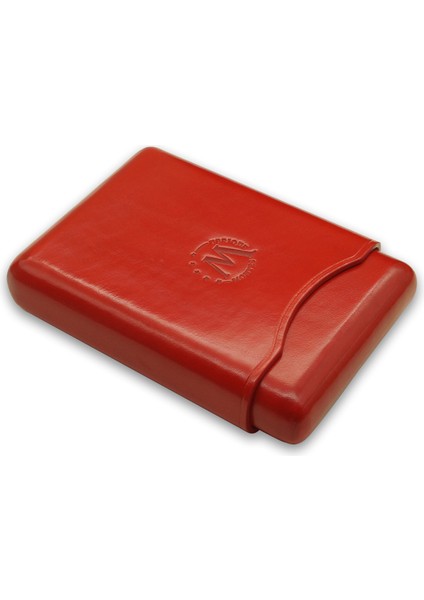 Gerçek Deri El Yapımı Puro Kılıfı Dörtlü (55 Ring) Paris