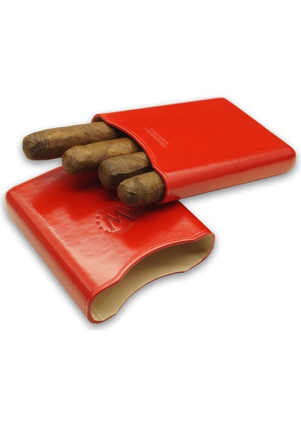 Gerçek Deri El Yapımı Puro Kılıfı Dörtlü (55 Ring) Paris fiyatları