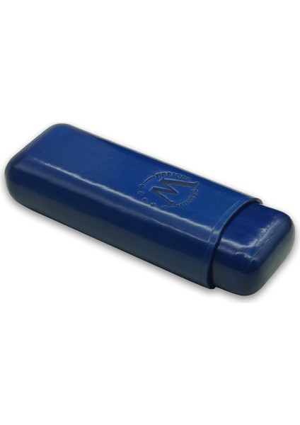 Gerçek Deri El Yapımı Puro Kılıfı Ikili (52 Ring) Monaco