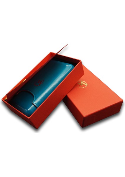 Gerçek Deri El Yapımı Puro Kılıfı Üçlü (52 Ring) Ocean modelleri