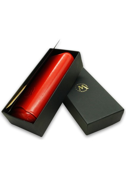 Gerçek Deri El Yapımı Puro Kılıfı Ikili (65 Ring) Paris modelleri