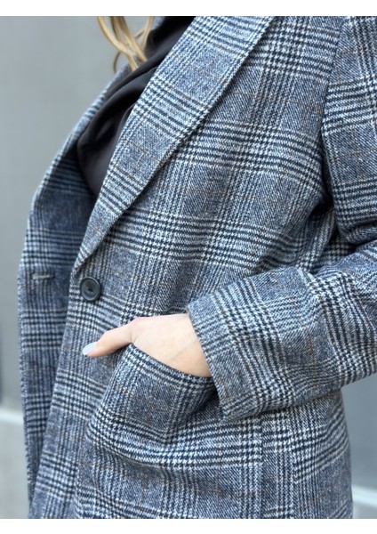 Ekose Desenli Tüvit Ceket indirimleri