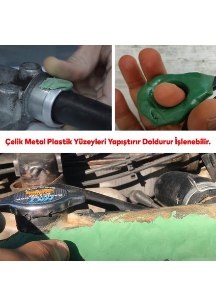 Metal Plastik Seramik Çelik 404 Yapıştırıcı Doldurur Işlenir Boyanabilir Güçlü Hamur Yapıştırıcı fırsatları