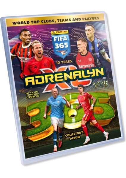 Panini Adrenalyn Fifa 365 - 2025 Official Trading Card Futbolcu Kartları Mega Set !.. fiyatları