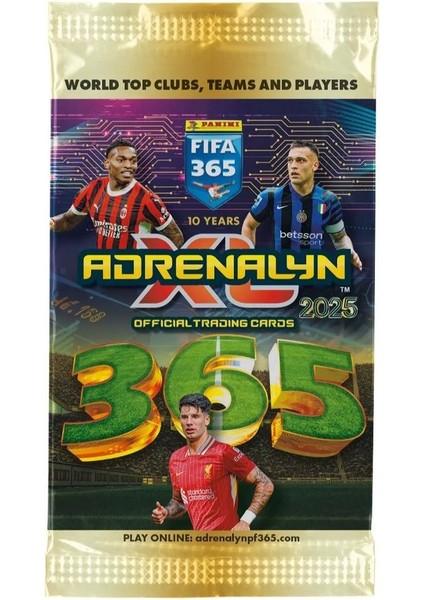 Panini Adrenalyn Fifa 365 - 2025 Official Trading Card Futbolcu Kartları Mega Set !.. fırsatları