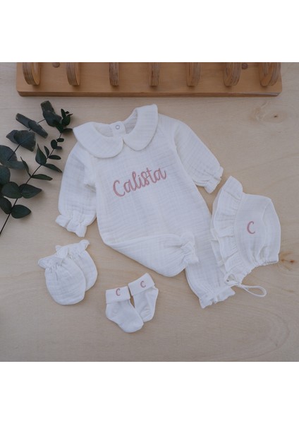 Kız Bebek İsimli Müslin Hastane Çıkışı