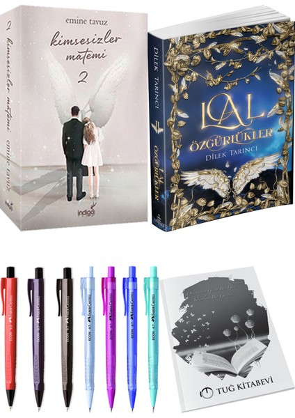 Lal Özgürlükler 2 ve Kimsesizler Matemi 2 Emine Tavuz 2'li Set + Hediyeli